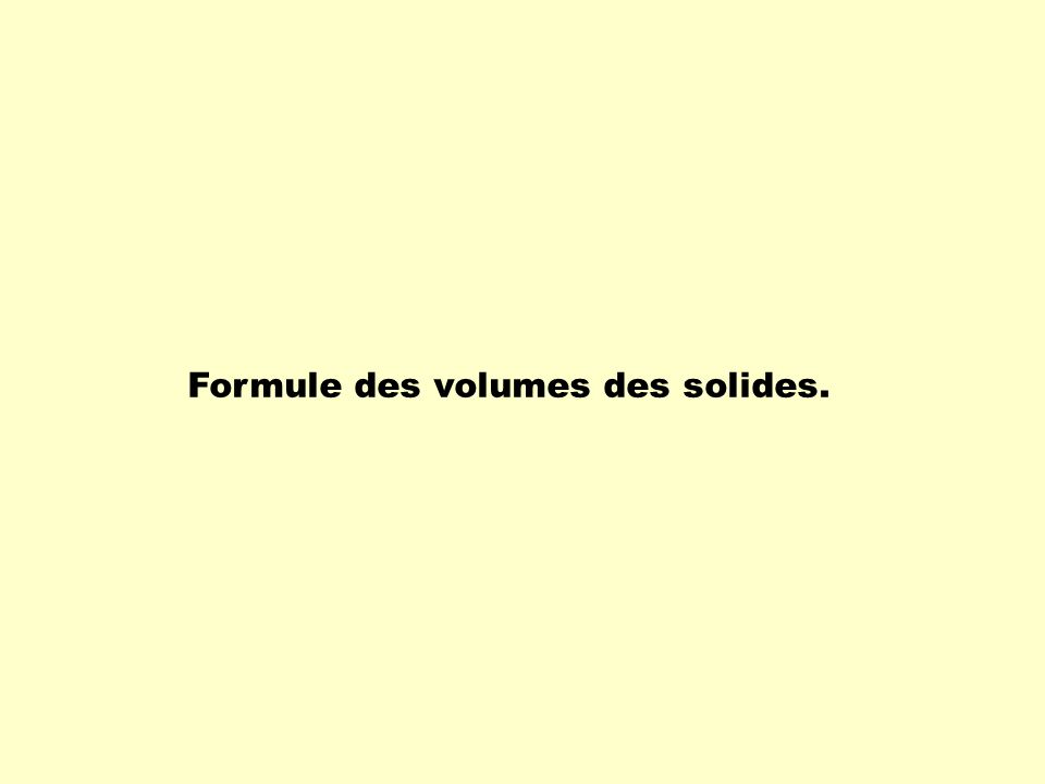 Formule des volumes des solides ppt video online télécharger